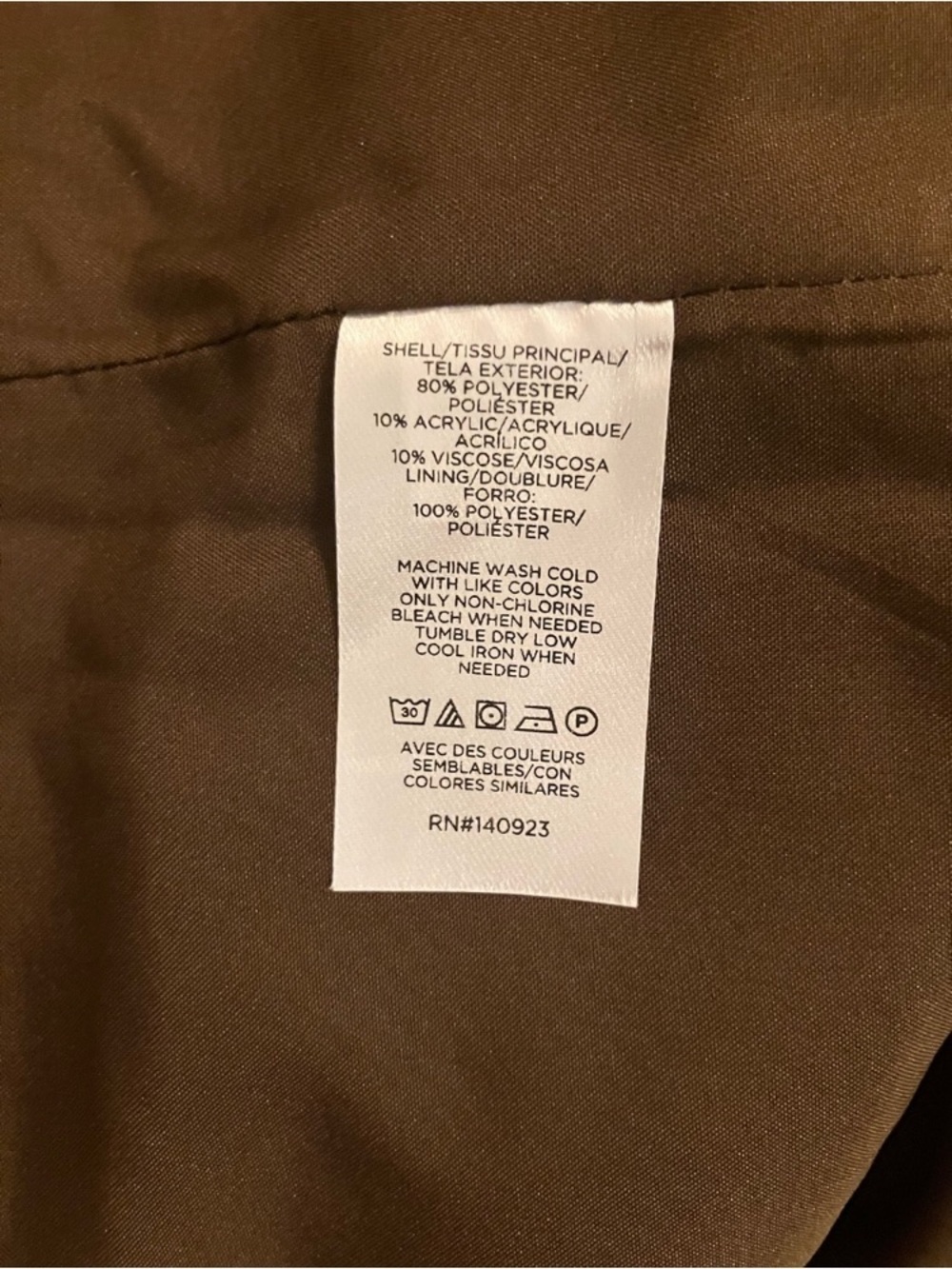 LOFT Women’s Double-Breasted Twill Trench Coat Patch Pockets X-Large Preppy - Picture 8 of 8
